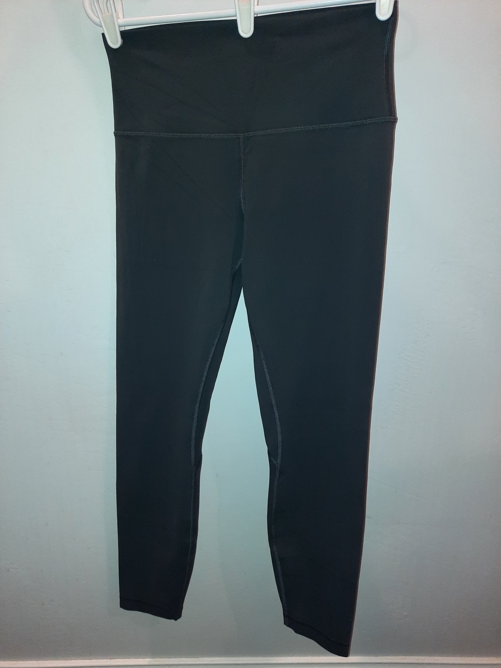 Lululemon Athletica Charcoal Gray Stretch Leggings Size 8, Medium EUC
